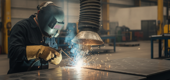 welding galvanized steel safety exhaust