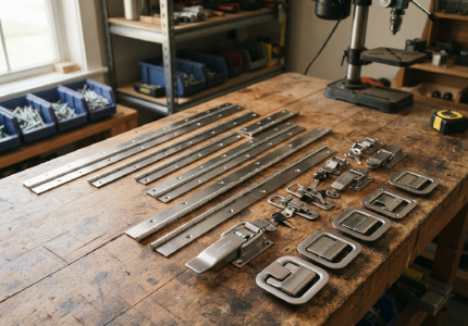 sheet metal hinge and latch installation.png