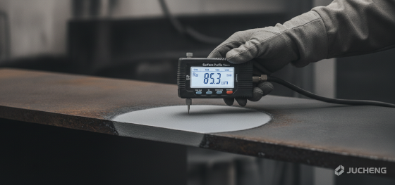 measuring blasted surface profile depth measuring blasted surface profile depth