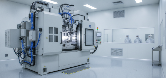 high speed hot chamber presses executing metal parts production