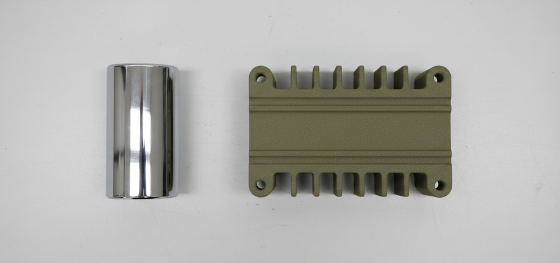 comparing brilliant chrome plating against rugged matte aesthetics