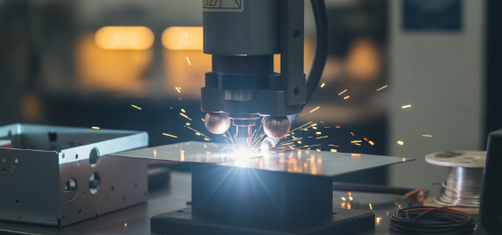 resistance spot welding electronics chassis