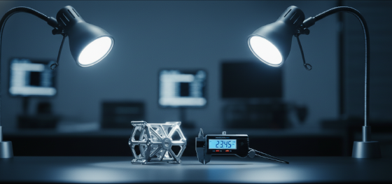 verifying microscopic dimensional tolerances on machined metal parts verifying microscopic dimensional tolerances on machined metal parts