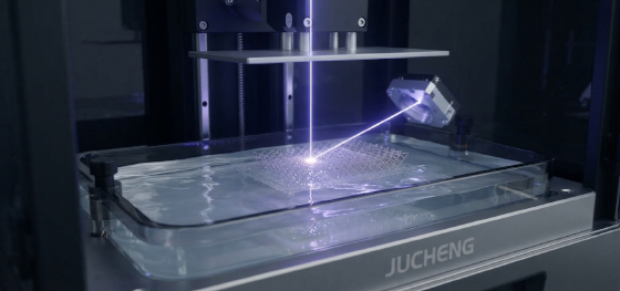 uv laser curing liquid photopolymer