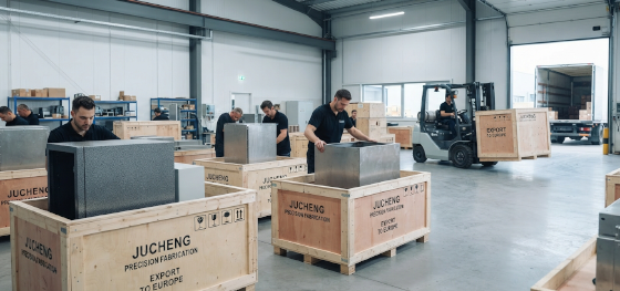 exporting custom sheet metal to europe