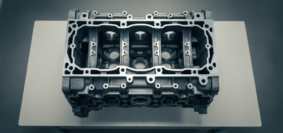 massive automotive engine blocks produced via high pressure metallurgy