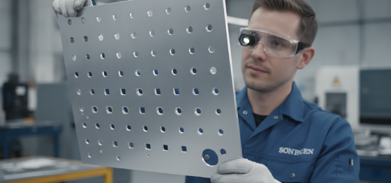 precision blanking aluminum enclosure parts