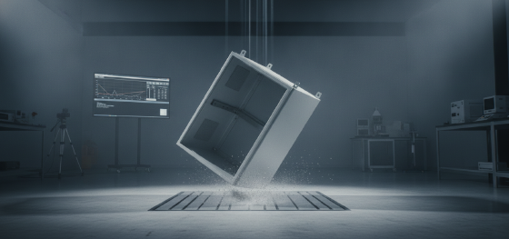 structural metal enclosure strength test