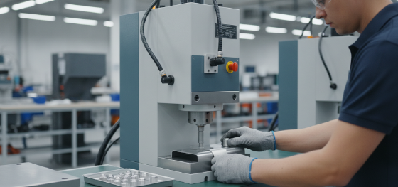 precision metal sheet joining assembly
