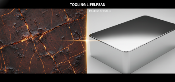 extending industrial steel mold tooling lifespan to one million shots