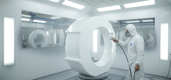 post process planning for large scale RIM enclosures in our Shenzhen facility post process planning for large scale RIM enclosures in our Shenzhen facility