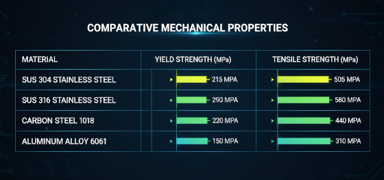 Material comparison