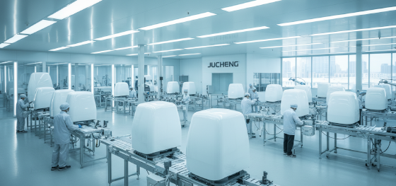 JUCHENG Shenzhen facility for high end polyurethane RIM painting and bonding JUCHENG Shenzhen facility for high end polyurethane RIM painting and bonding