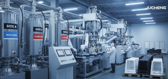 JUCHENG Shenzhen facility producing custom rigid and flexible RIM parts JUCHENG Shenzhen facility producing custom rigid and flexible RIM parts