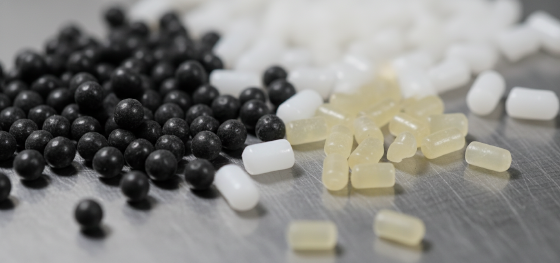 raw resin pellets