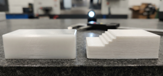 comparing milled plastic and 3d prints comparing milled plastic and 3d prints