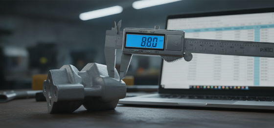 measuring physical part dimensions and raw material weight measuring physical part dimensions and raw material weight