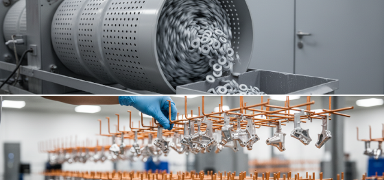 Cost dynamic comparison between high-volume barrel zinc plating and labor-intensive custom rack plating Cost dynamic comparison between high-volume barrel zinc plating and labor-intensive custom rack plating