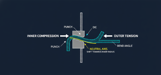 neutral axis shift bending diagram neutral axis shift bending diagram