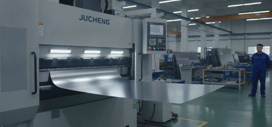cnc press brake bending aluminum