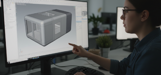 CAD optimization for oversized enclosures and RIM molding design guidelines CAD optimization for oversized enclosures and RIM molding design guidelines