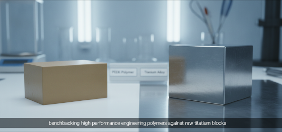 benchmarking high performance engineering polymers against raw titanium blocks
