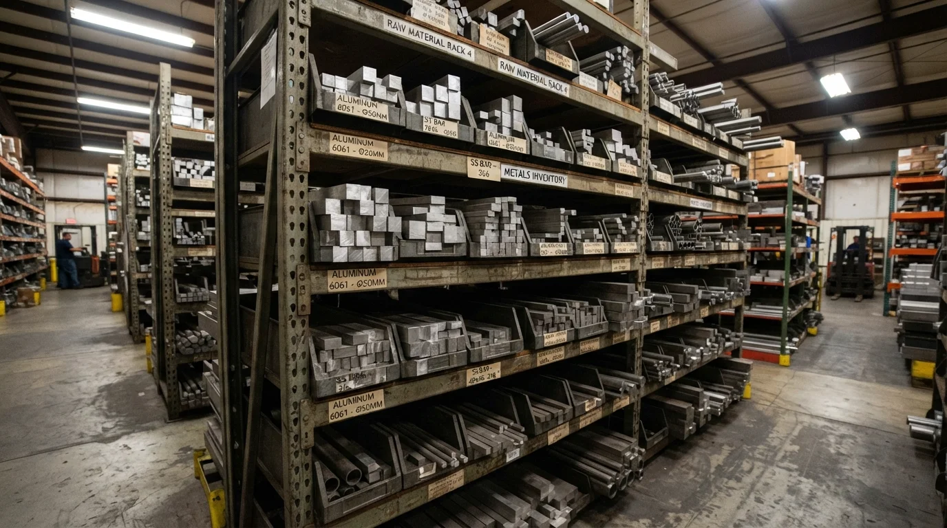 Aluminum steel raw billets