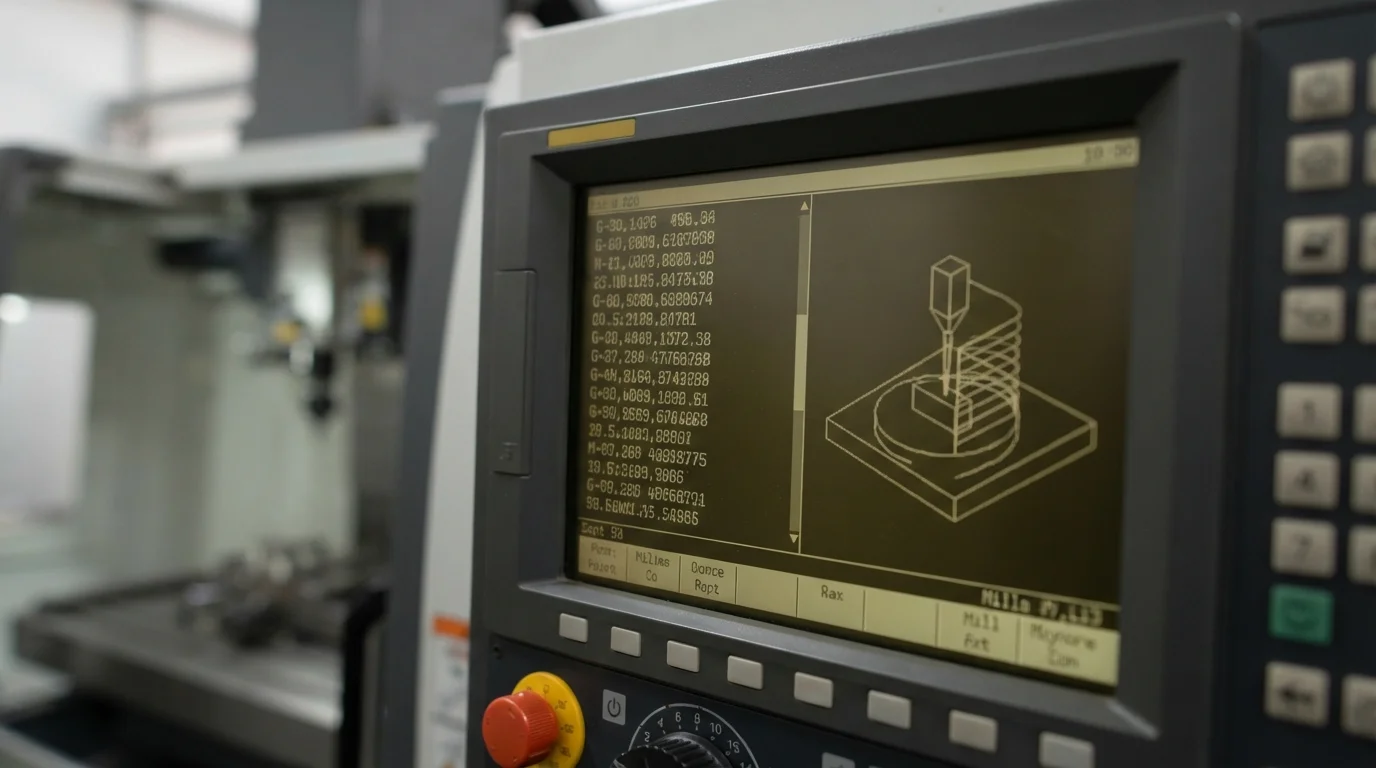 CNC G code display