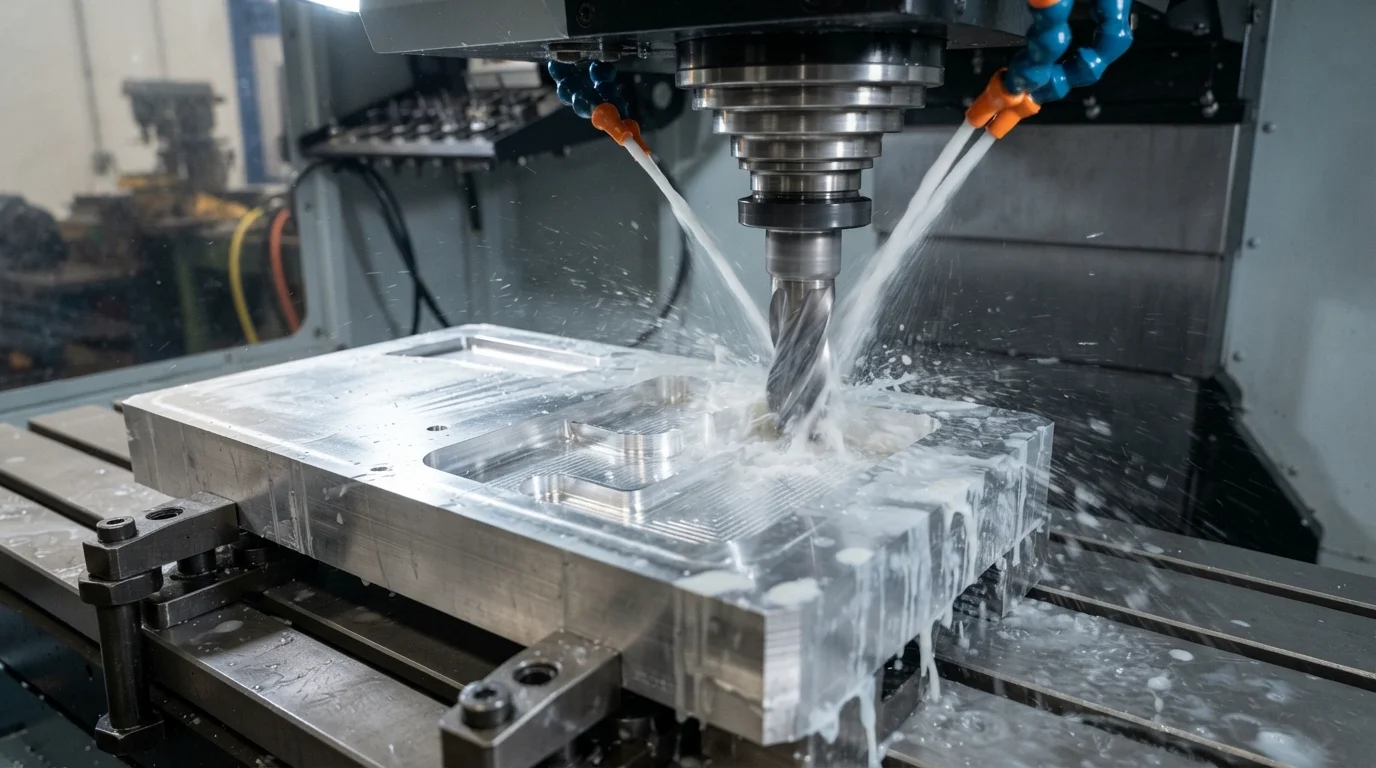 CNC milling mold plate