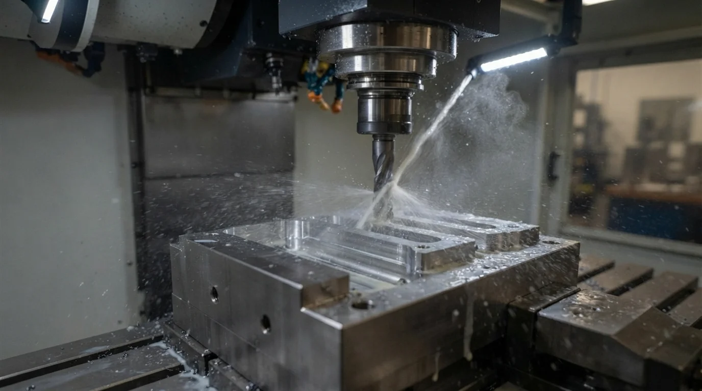 CNC milling steel mold