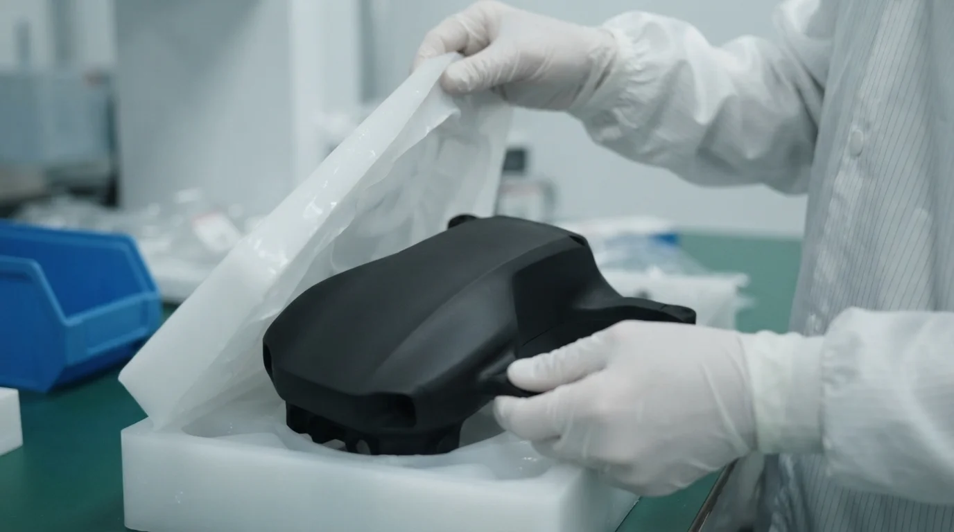 Demolding silicone drone cover