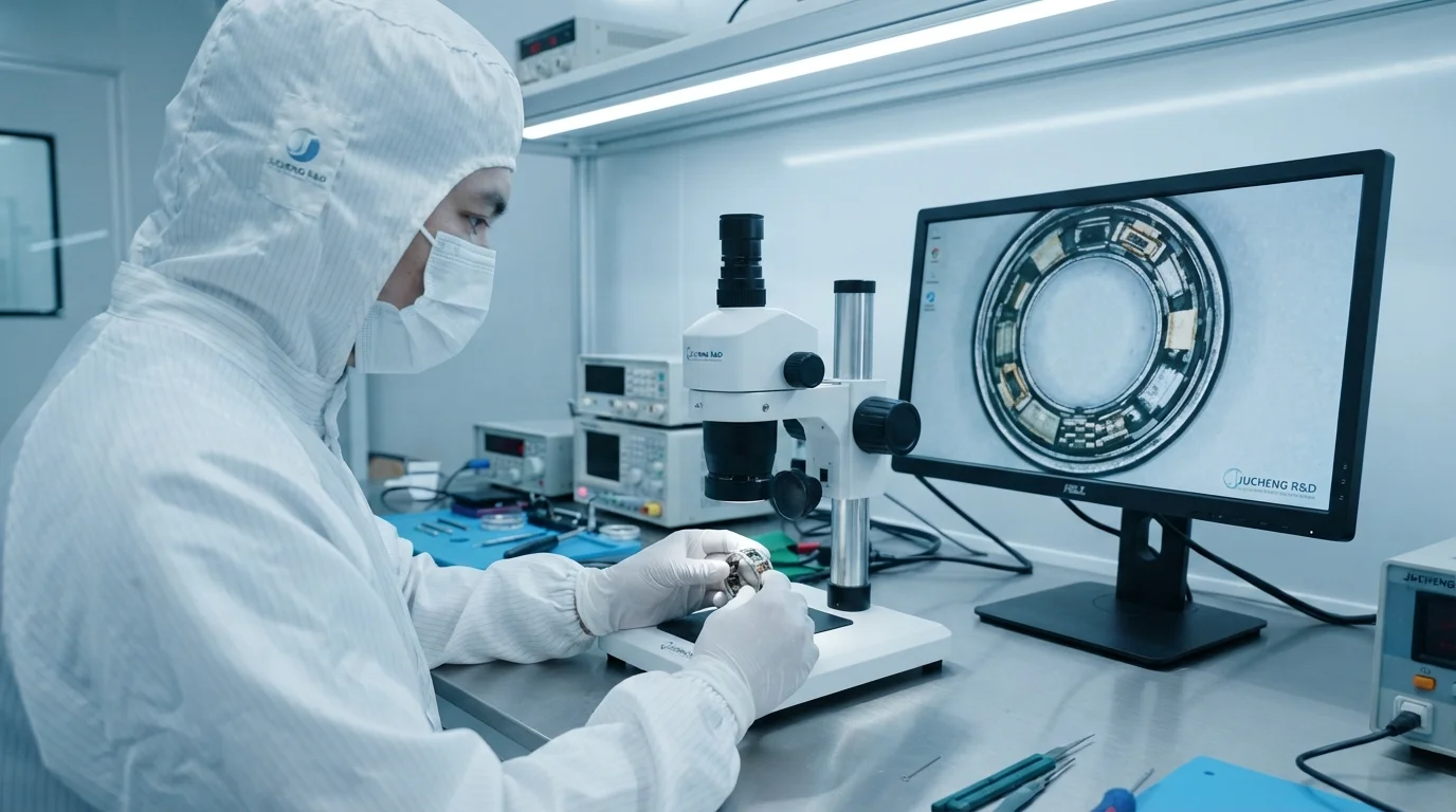 Examining micro smart ring prototype