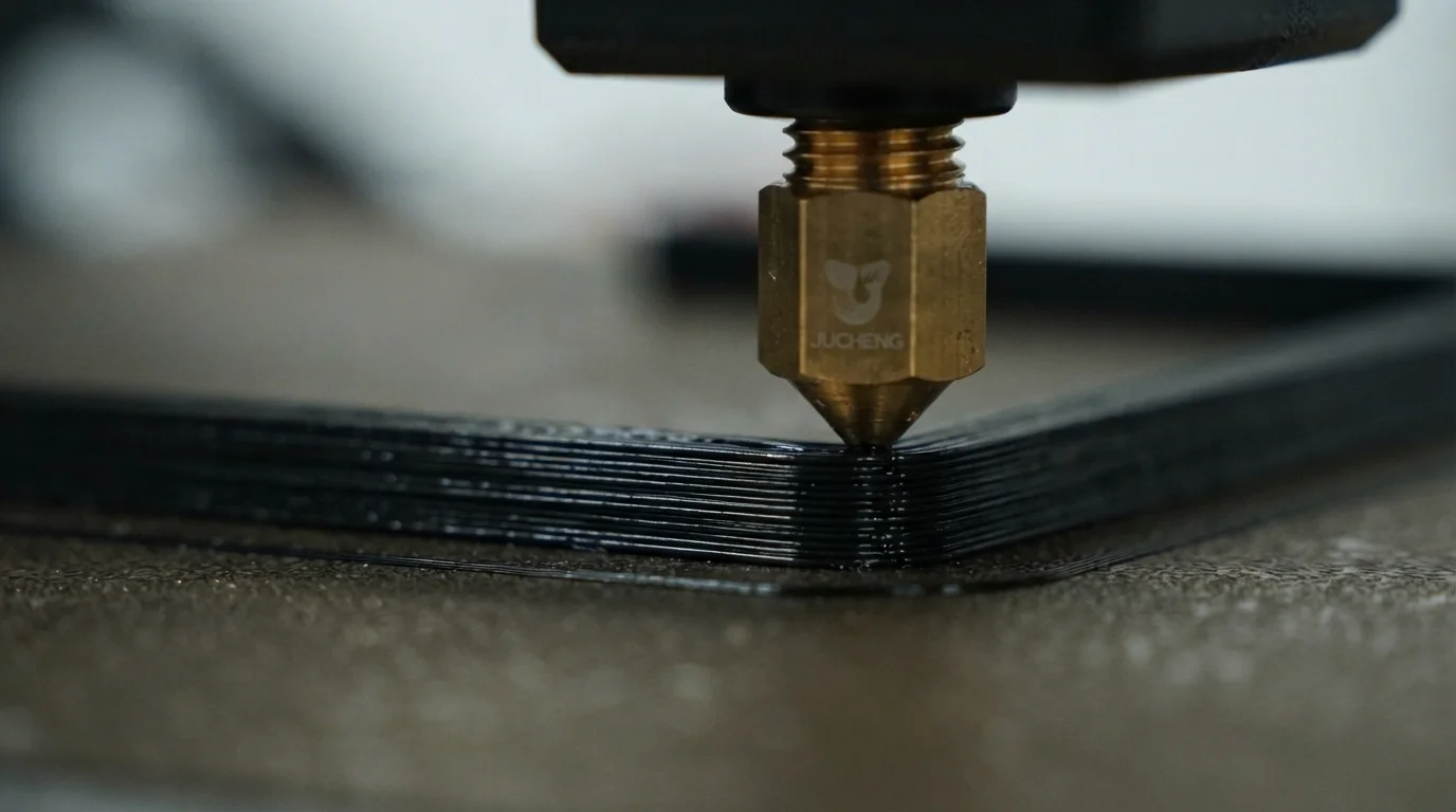 FDM print nozzle extrusion