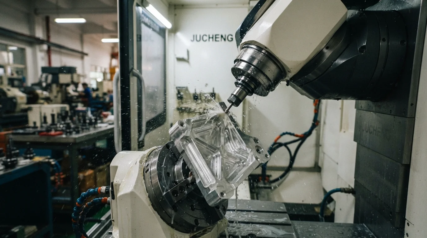 Five axis spindle milling
