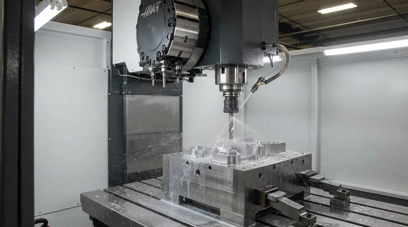 High speed milling machine spindle