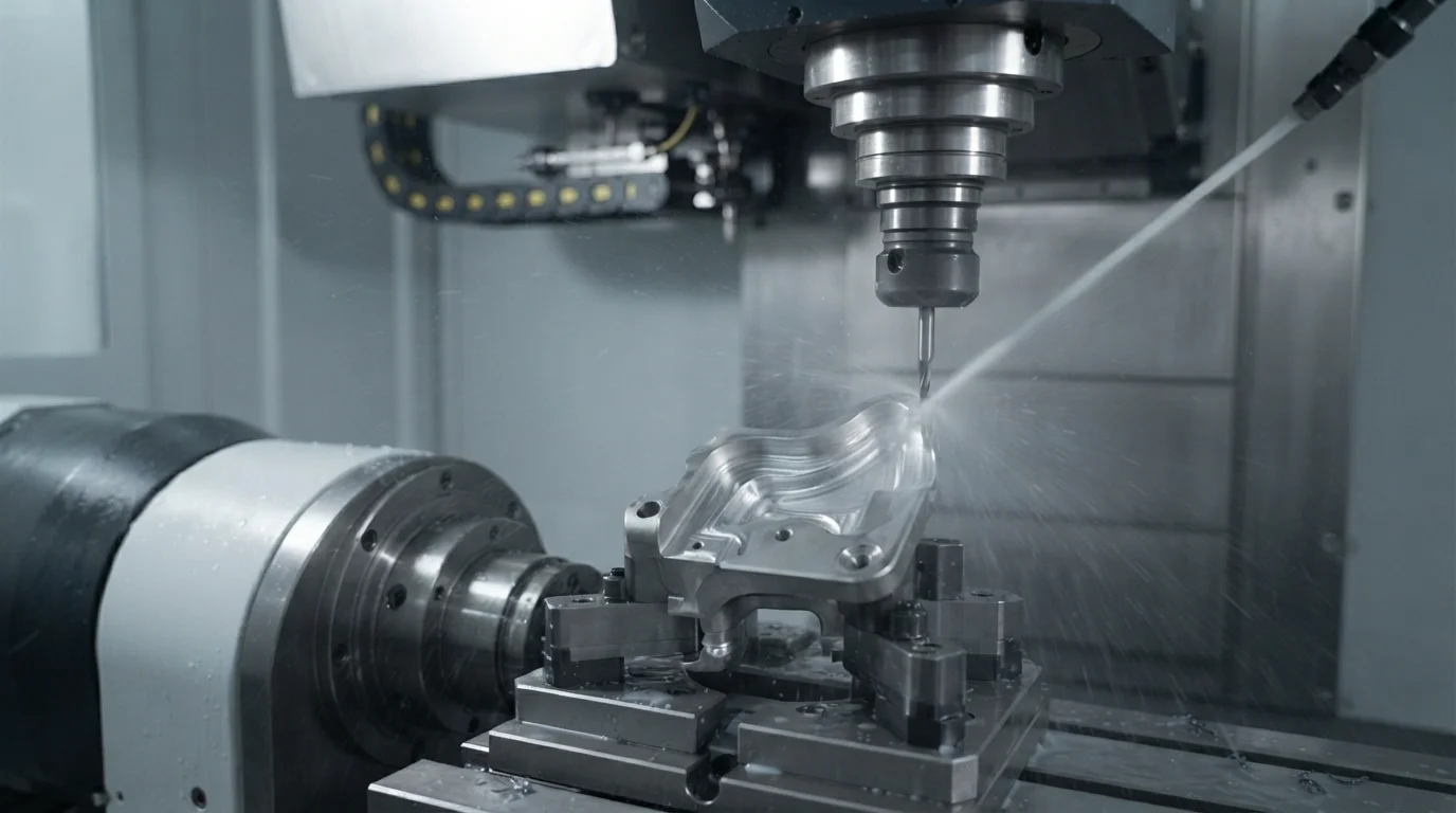 High speed spindle milling titanium