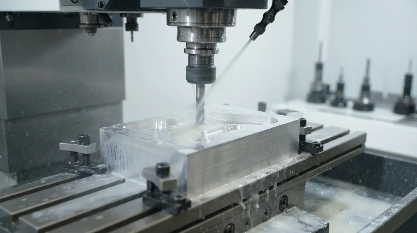 Machining AL7075 companion insert plate