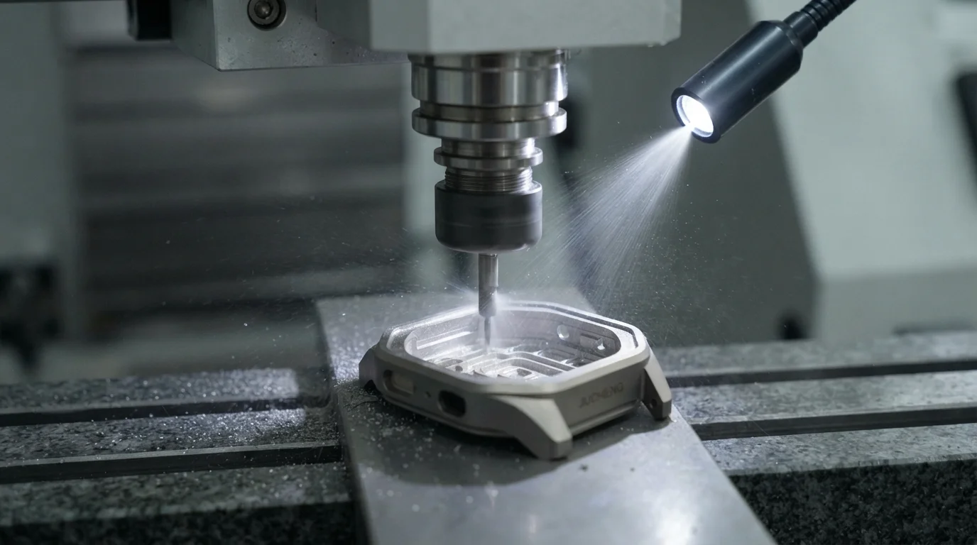 Micro milling watch case pocket