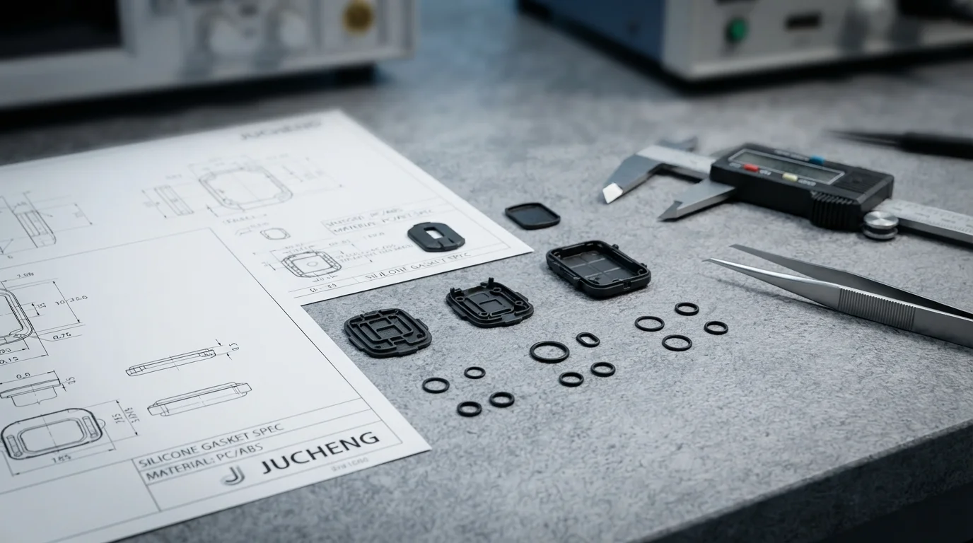 Micro molded plastic seals