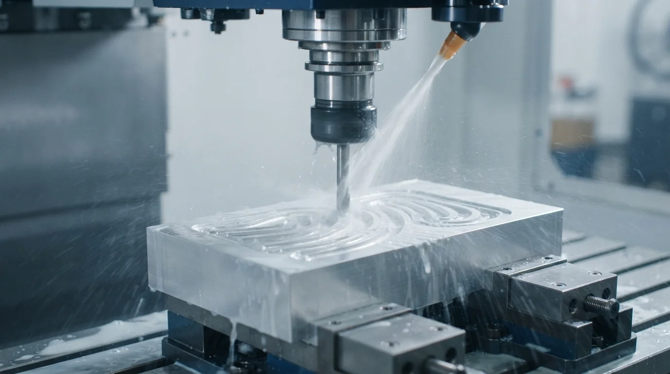 Milling mold cooling channels