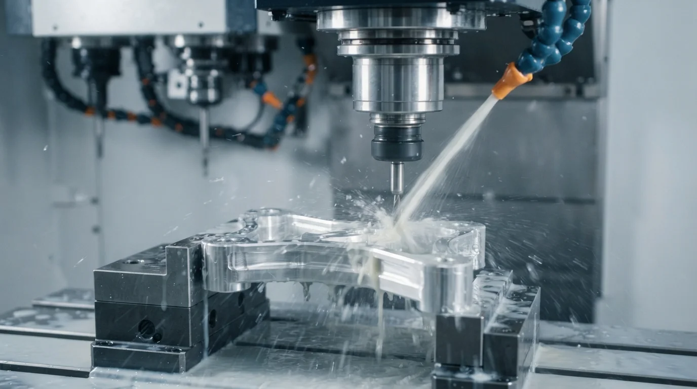 Milling structural aluminum link