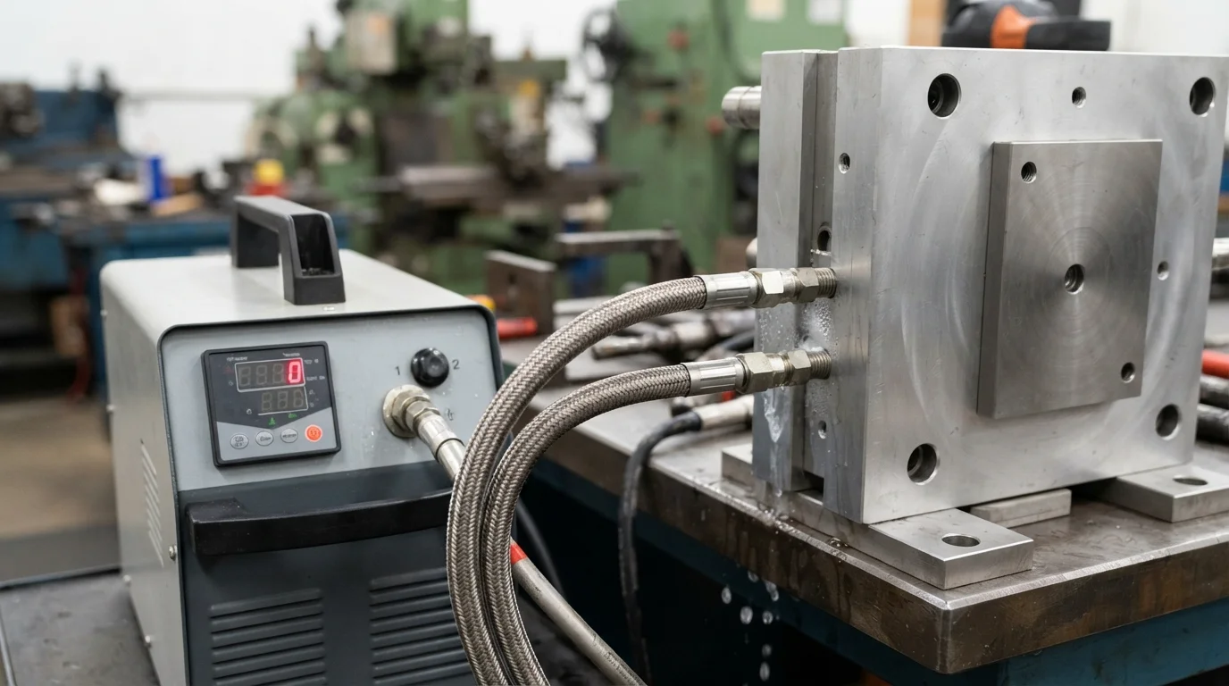 Molding machine oil temperature unit