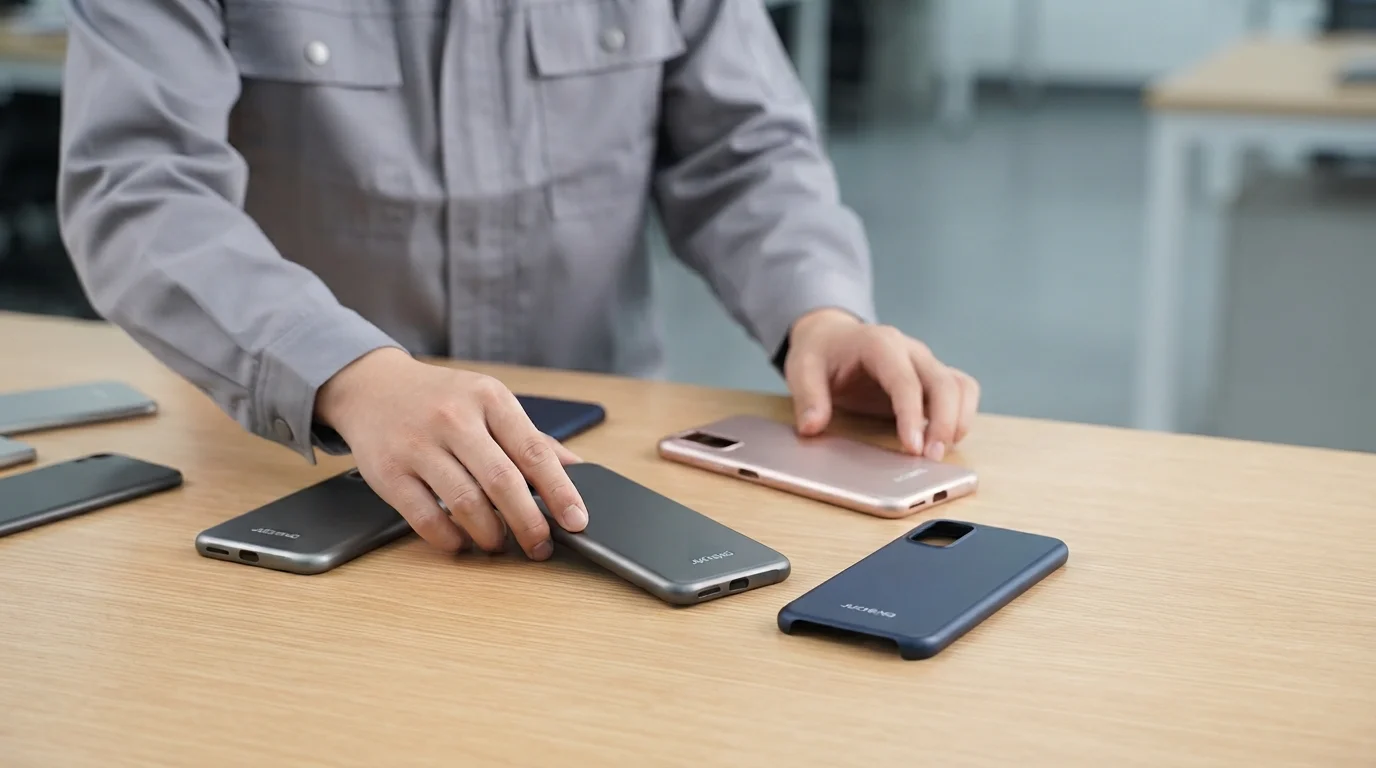 Sleek plastic phone enclosures