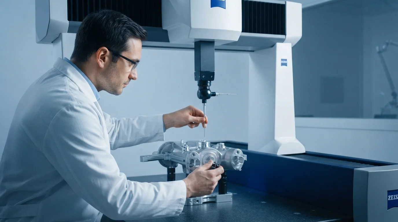Zeiss CMM prototype inspection