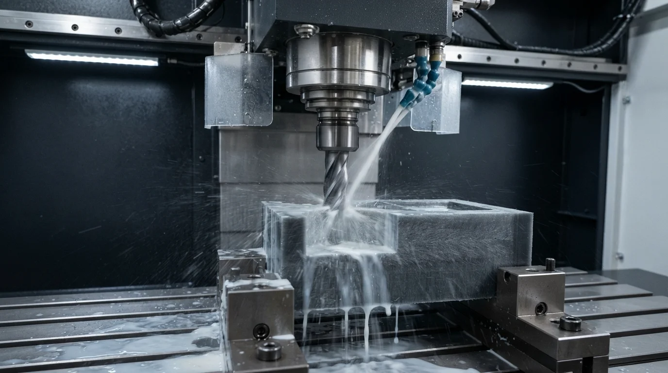 cnc routing glass filled nylon