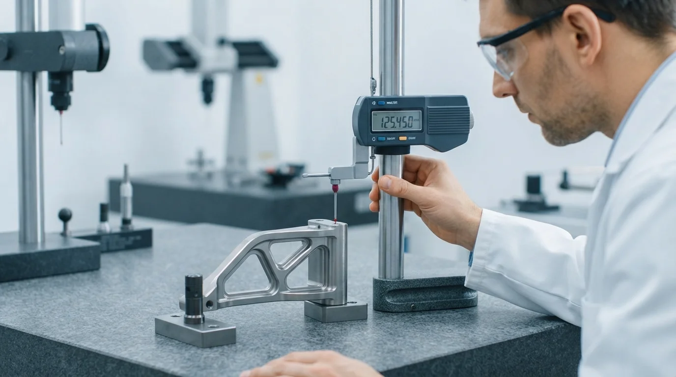 measuring titanium part geometric tolerances