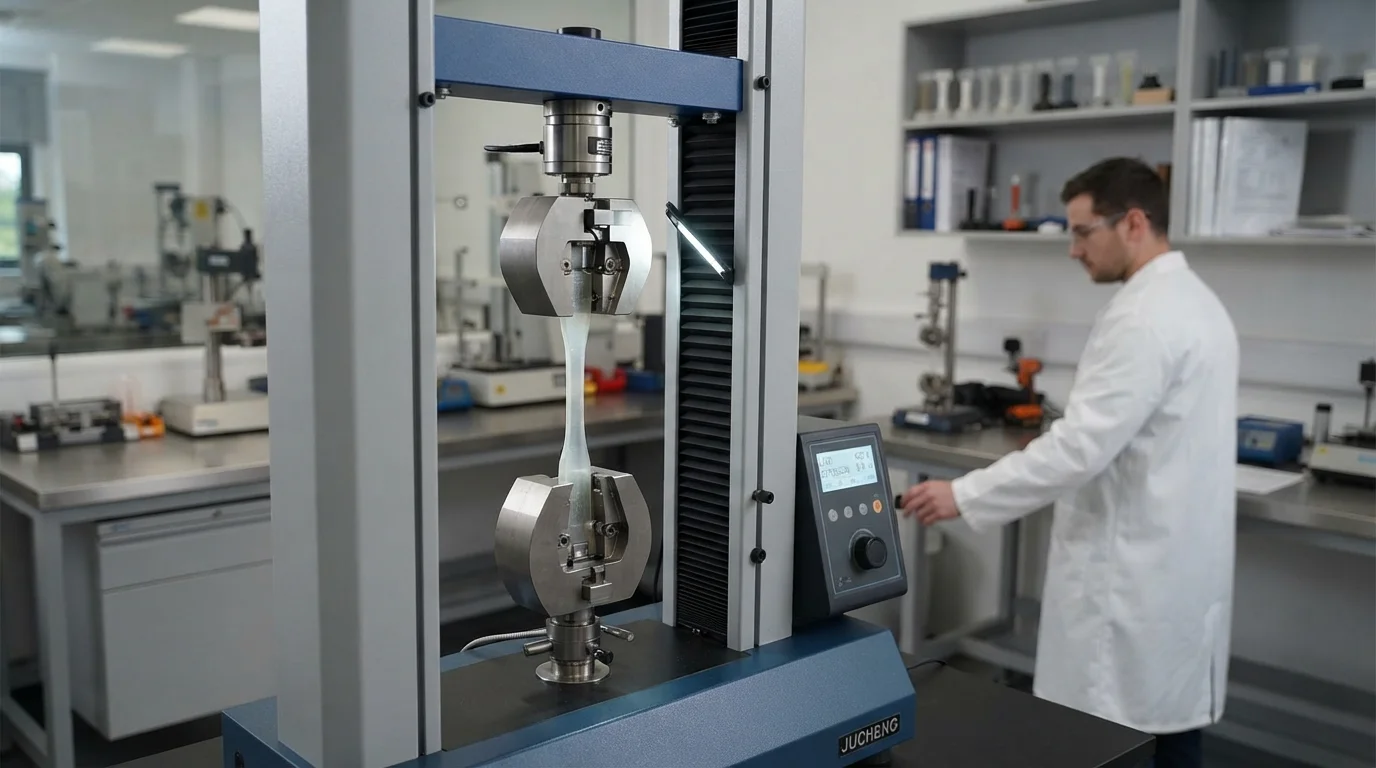 testing mechanical tensile strength polymer
