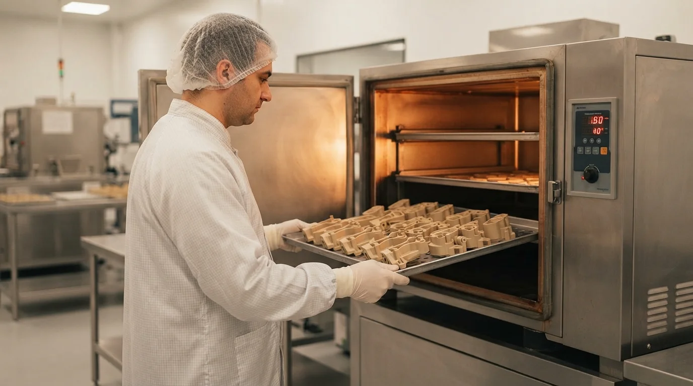 thermal annealing peak material oven