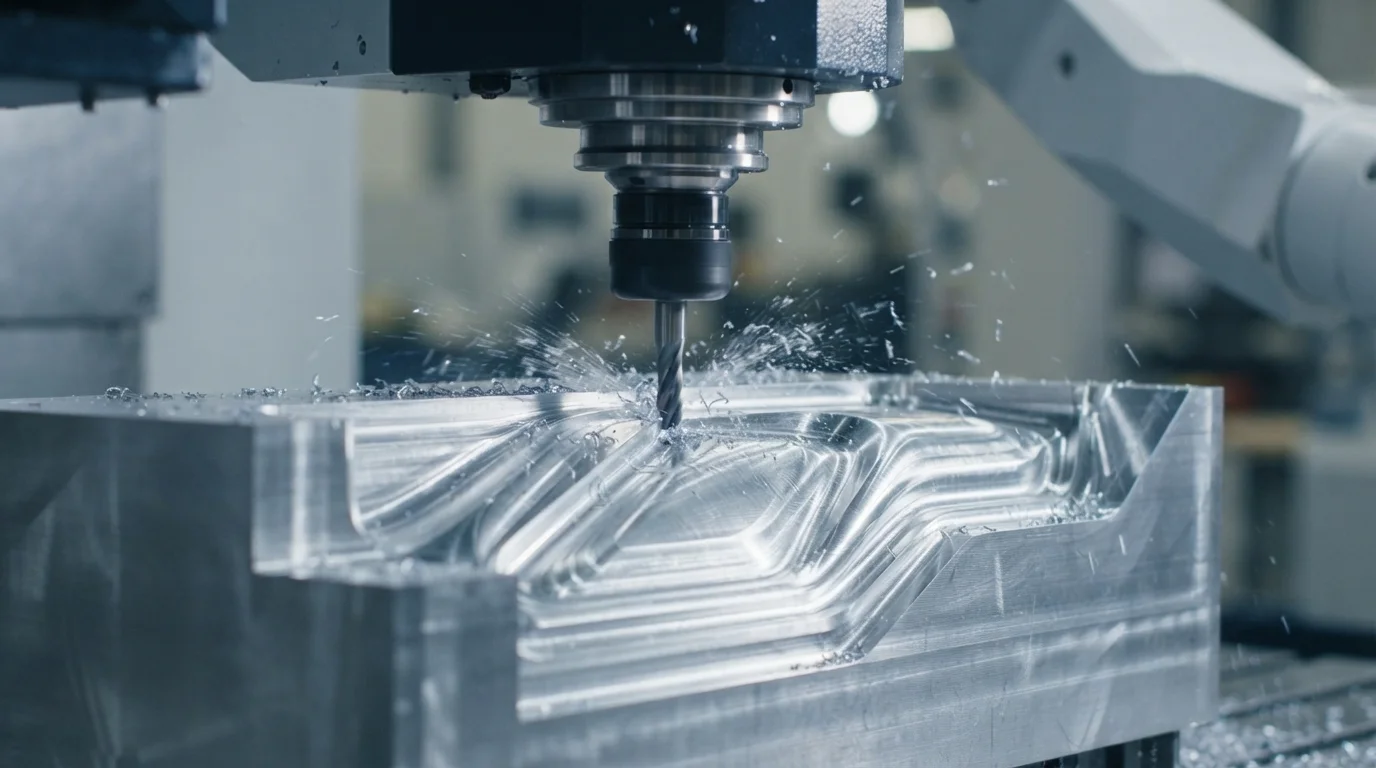 5-axis cutter carving engine mount