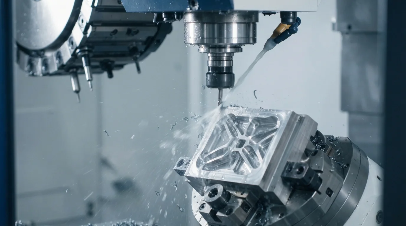 5-axis spindle carving pockets